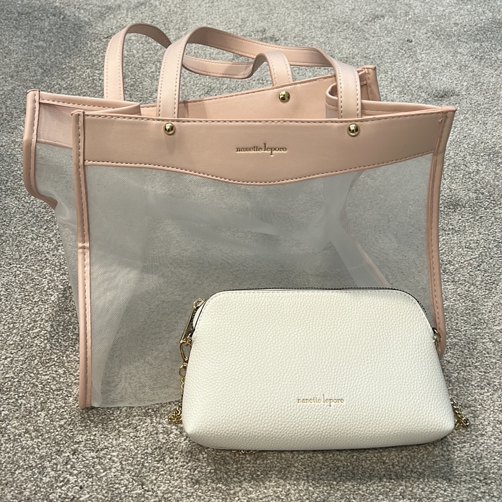 Nanette Lepore Small White shoulder bag and tote